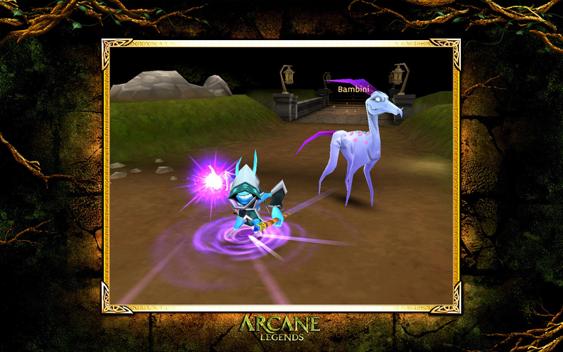 Illustration for article titled Free-to-Play Fantasy MMO Arcane Legends Launches on Android and Chrome